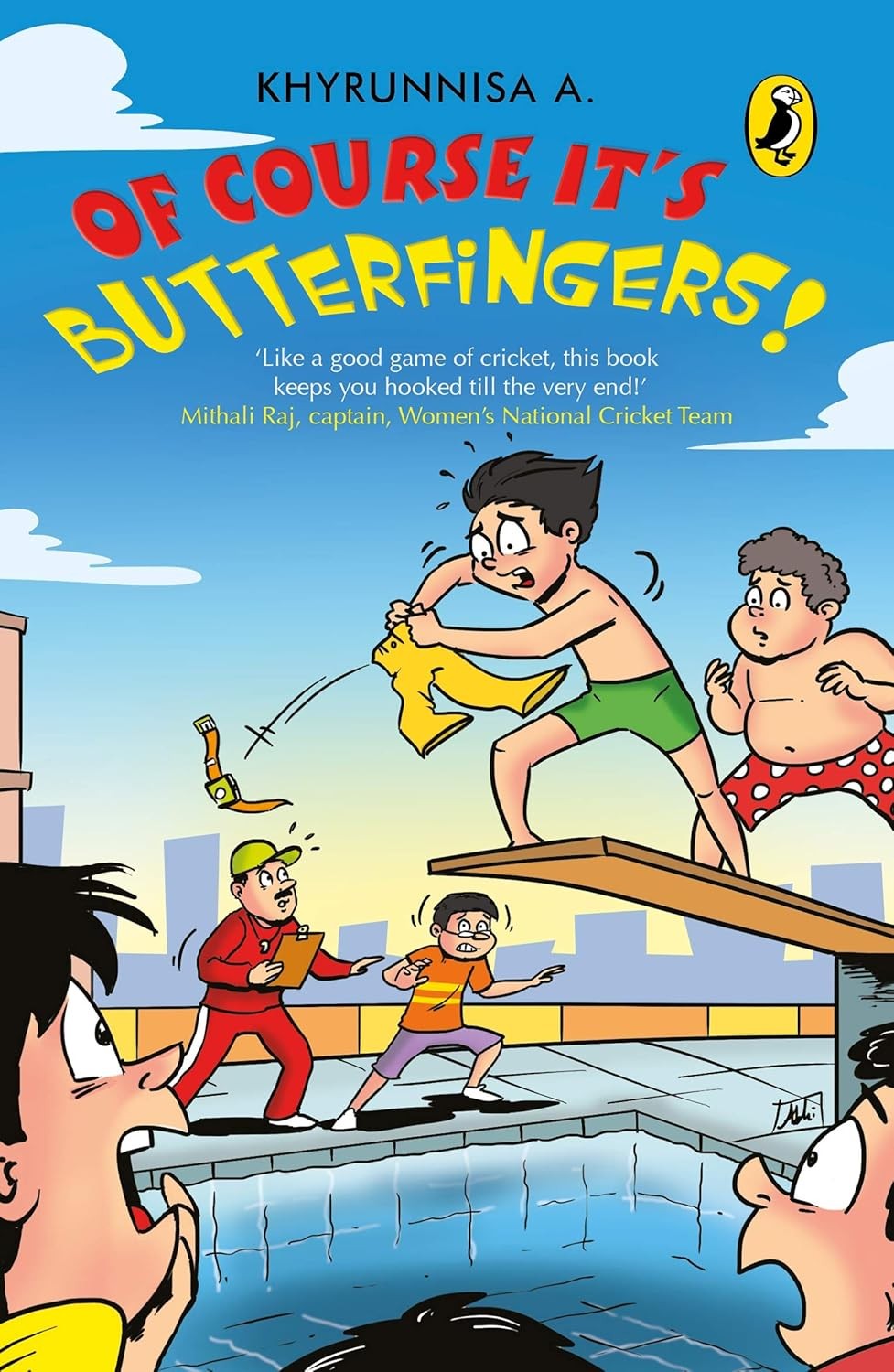 Of Course It's Butterfingers Again