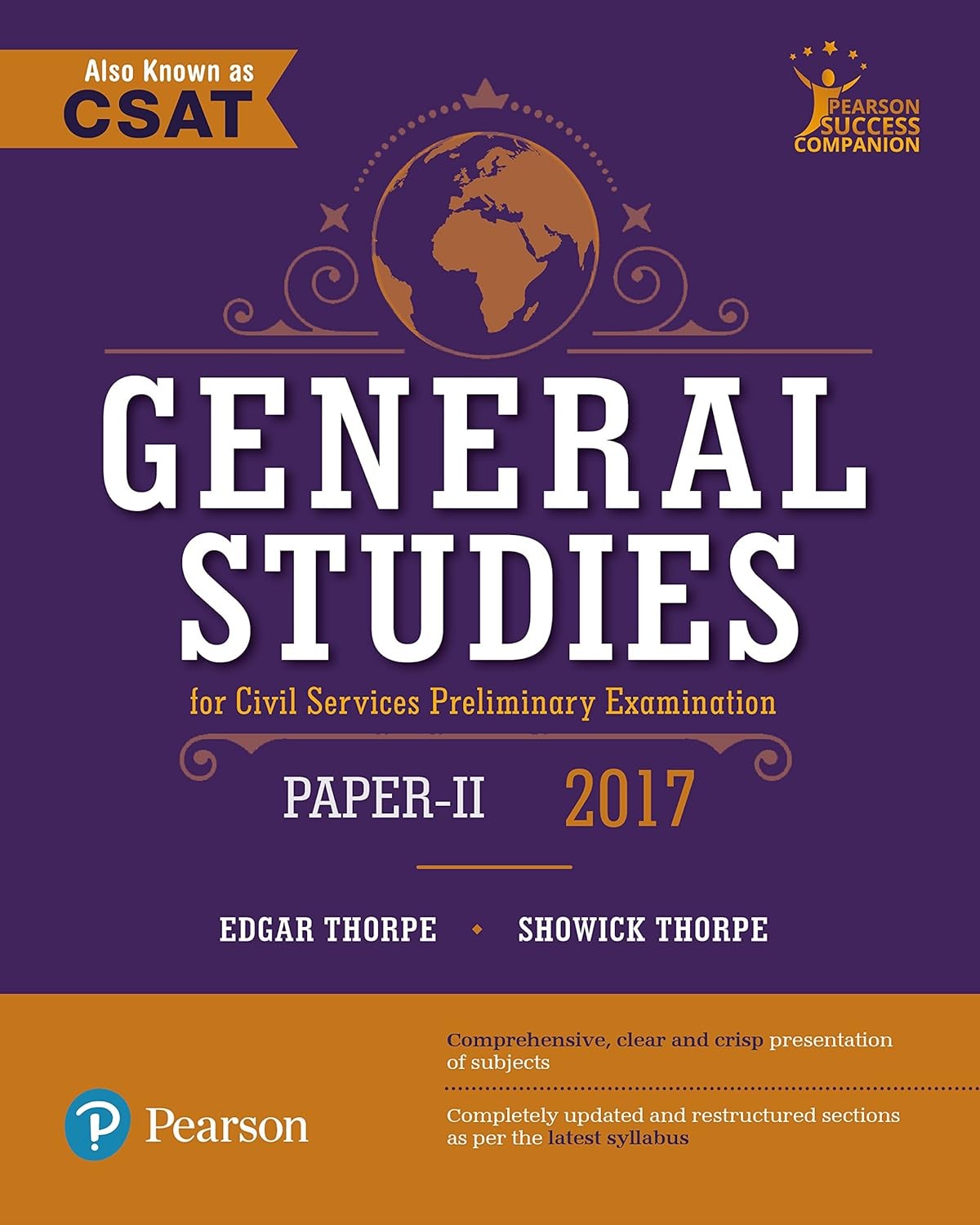 General Studies Paper II For Civil Services Preliminary Examination 2017 (Old Edition)