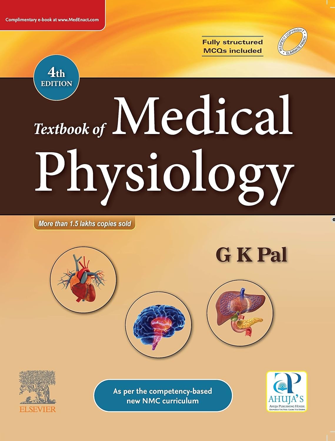 TEXTBOOK OF MEDICAL PHYSIOLOGY WITH ACCESS CODE 4ED (PB 2022)