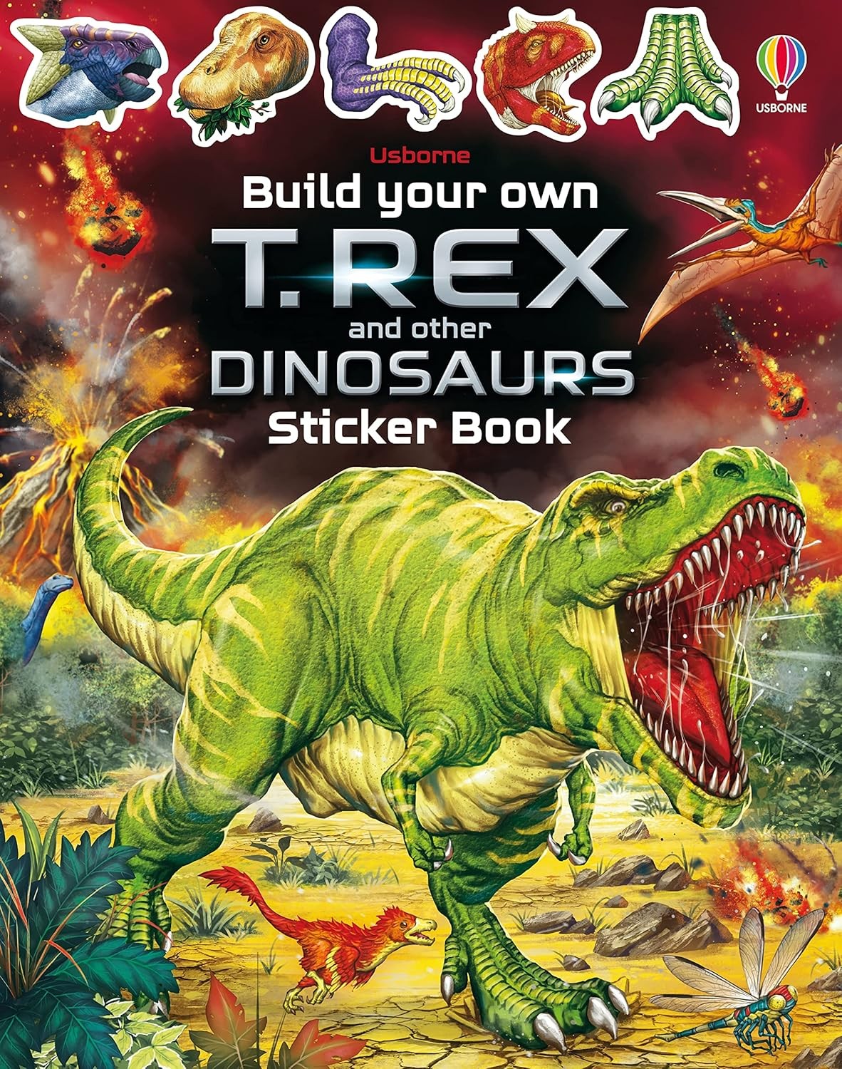BUILD YOUR OWN T.REX AND OTHER DINOSAURS STICKER BOOK