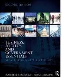BUSINESS SOCIETY AND GOVERNMENT ESSENTIALS 2ND ED