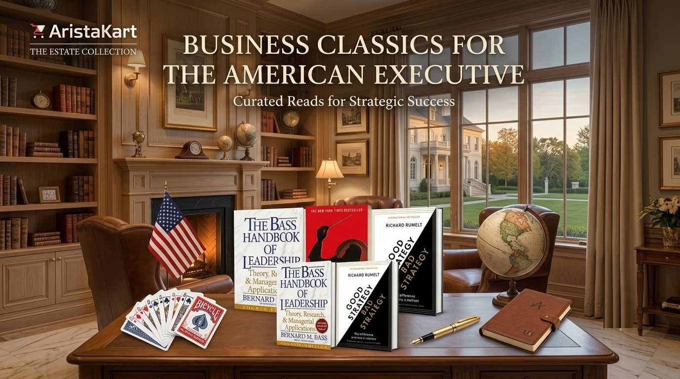 The Executive Reading List: 5 Business Classics Every U.S. Leader Needs on Their Bookshelf
