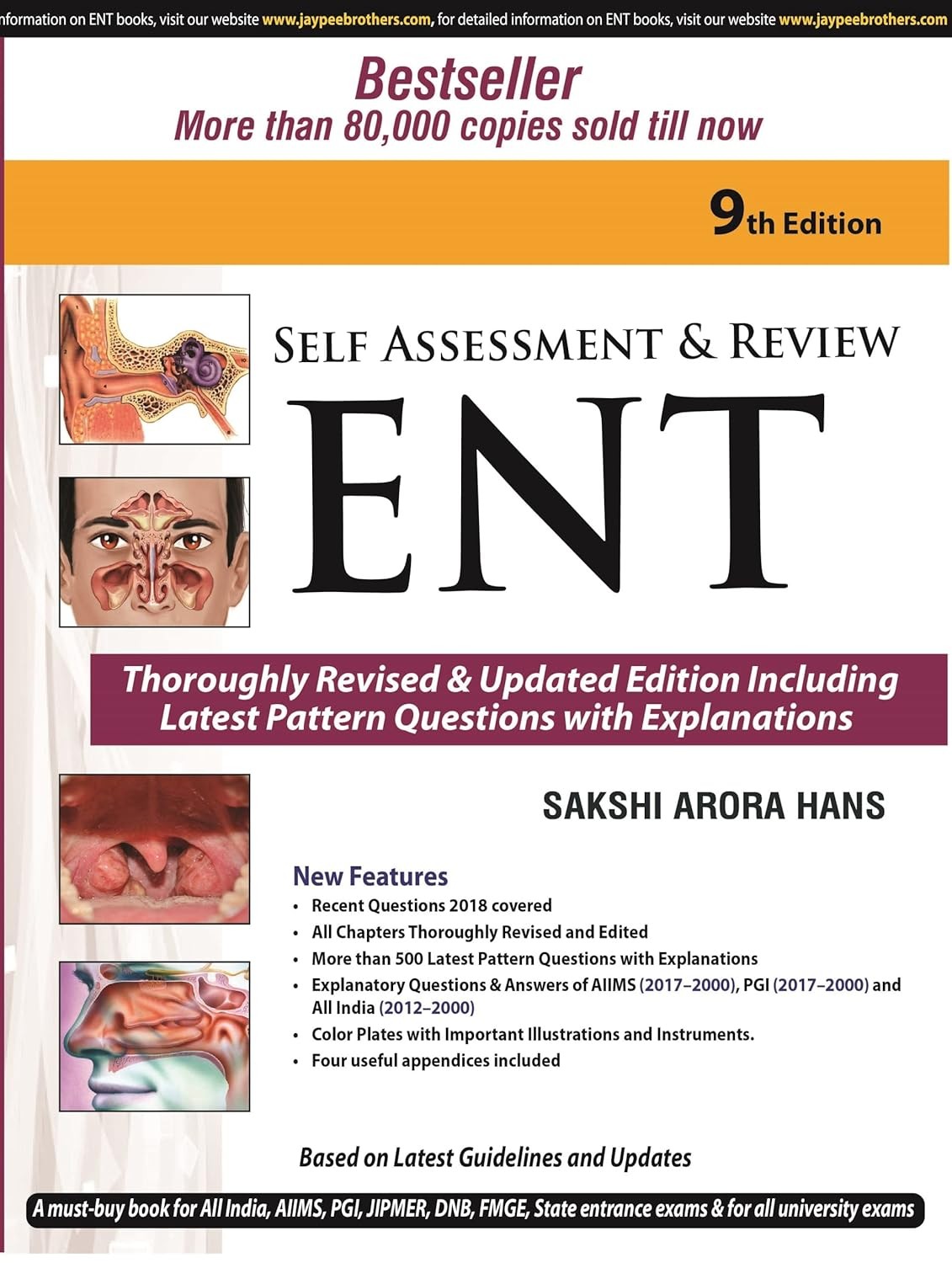 SELF ASSESSMENT AND REVIEW OF ENT